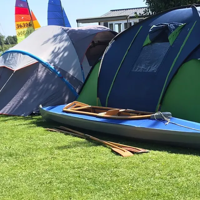 Campingplaats Tent zonder Stroom